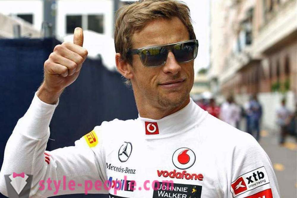 Jenson Button. De Brit, die kampioen in de Formule 1 werd