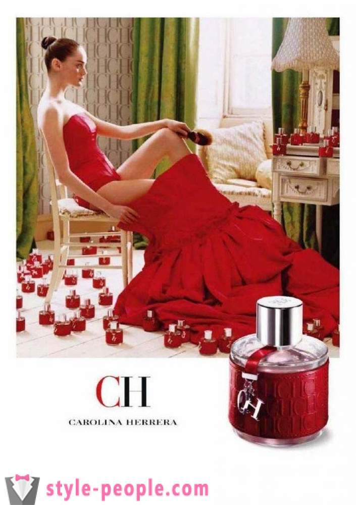 Perfume Carolina Herrera: beschrijving van smaken, soorten, fabrikant en beoordelingen