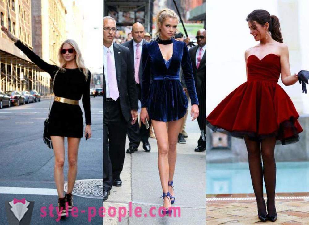 Velvet Dress: foto chic stijlen