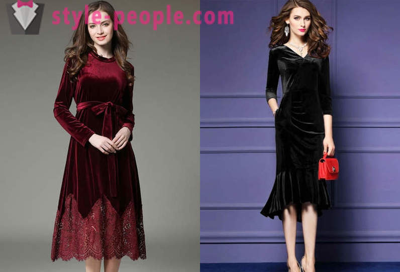 Velvet Dress: foto chic stijlen