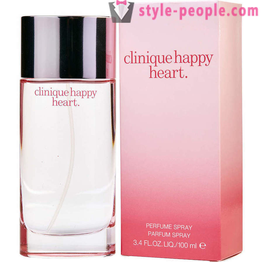 Clinique Happy Heart - parfum voor vrouwen: Beschrijving van smaak, beoordelingen