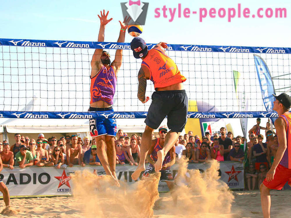 Beachvolleybal: regels en functies dynamisch spel