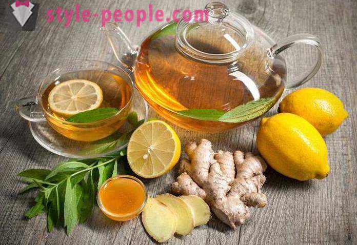 Afslanken thee met gember en citroen: recepten, beoordelingen