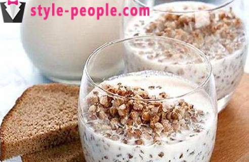 Boekweit met yoghurt in de ochtend op een lege maag: een overzicht van de resultaten. Dieet voor Weight Loss - boekweit met yoghurt