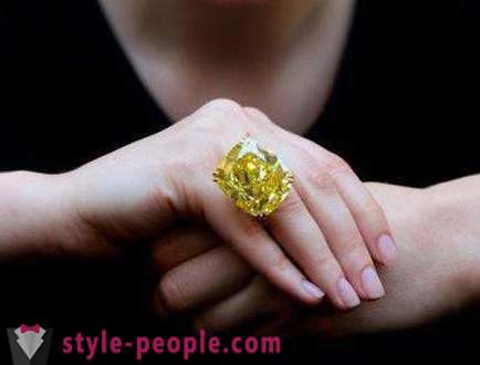 Yellow Diamond: eigenschappen, afkomst, extractie en interessante feiten