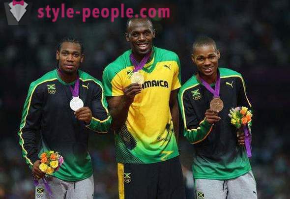 Usain Bolt: de maximale snelheid van de supersterren van de atletiek