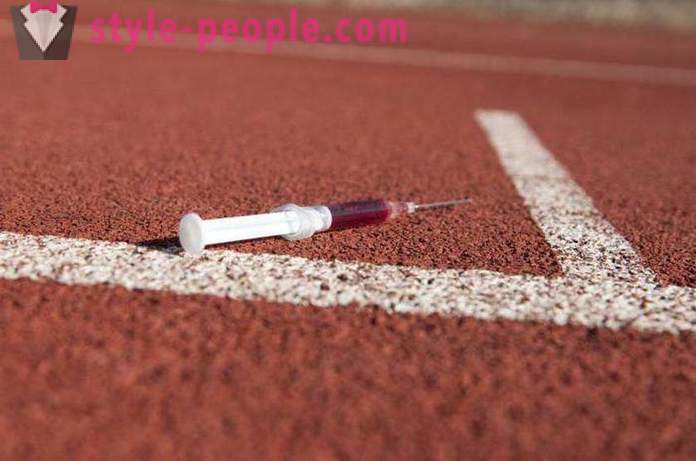 Doping voor het uitvoeren van: het gebruik en de gevolgen daarvan. atletiek