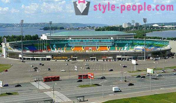 Central Stadium, Kazan geschiedenis, adres en hoedanigheid