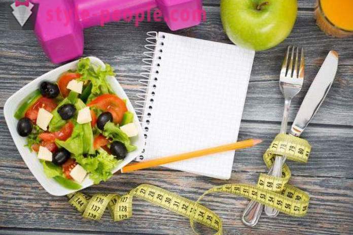 Effectieve dieet voor 2 weken. Hoe om gewicht recht te verliezen?