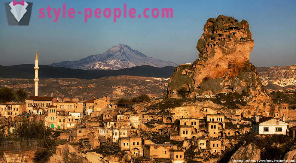Cappadocië is een vogelperspectief