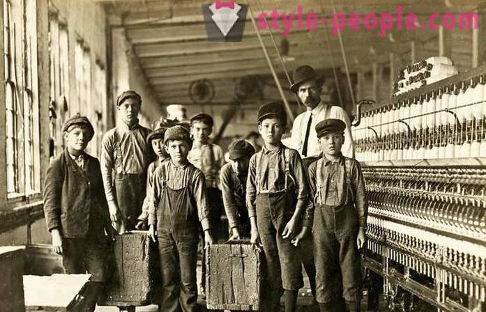 Wat was de kinderarbeid 100-200 jaar geleden