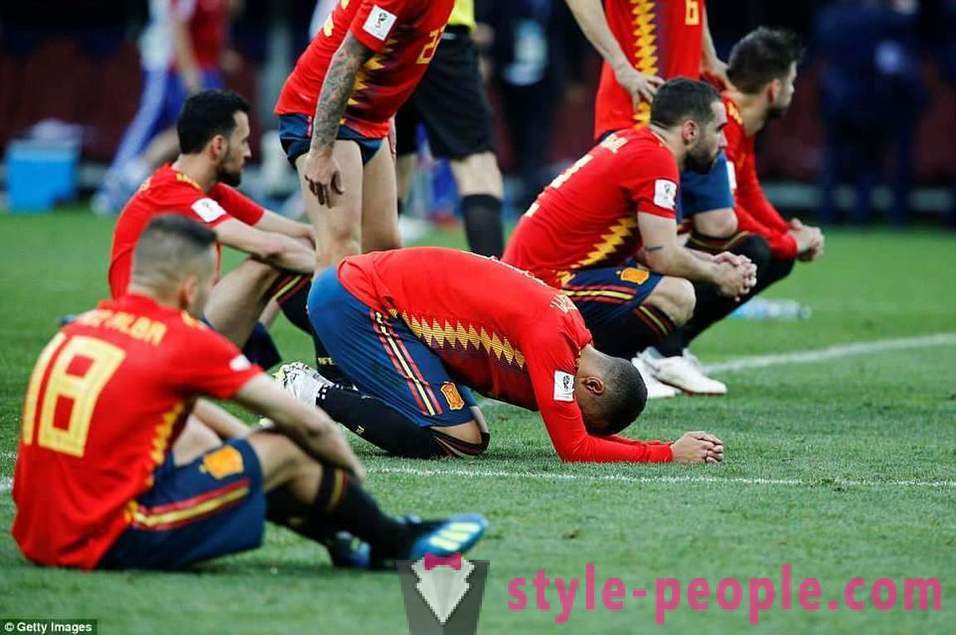 Rusland versloeg Spanje en ging door naar de kwartfinale voor de eerste keer het WK 2018
