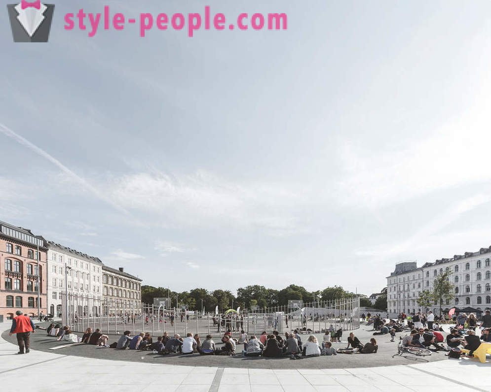 Hoe werkt Israël plein in Kopenhagen