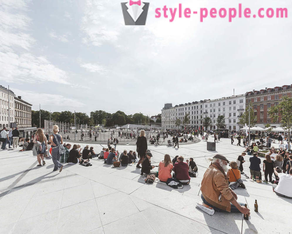 Hoe werkt Israël plein in Kopenhagen