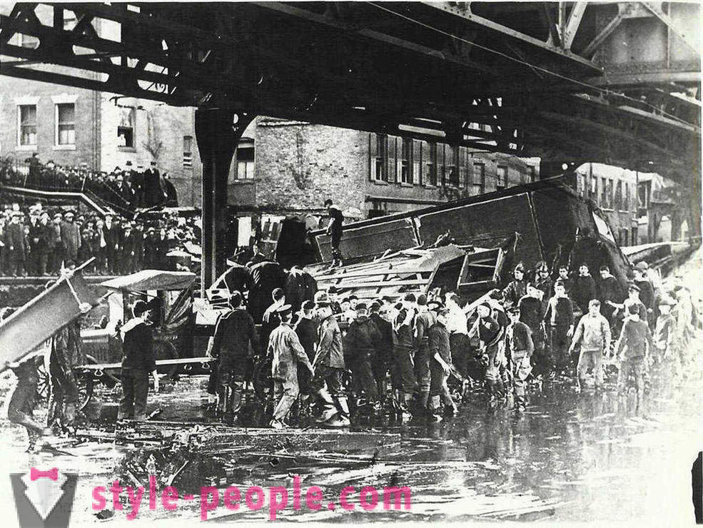 Historische beelden van de vloed van suiker in Boston