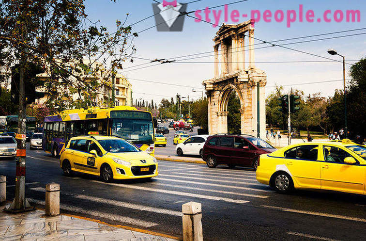 Taxi service in verschillende landen