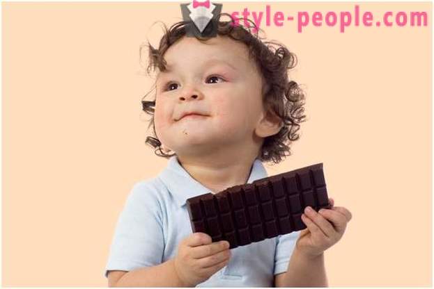Het kind houdt van chocolade: het gebruik van goodies