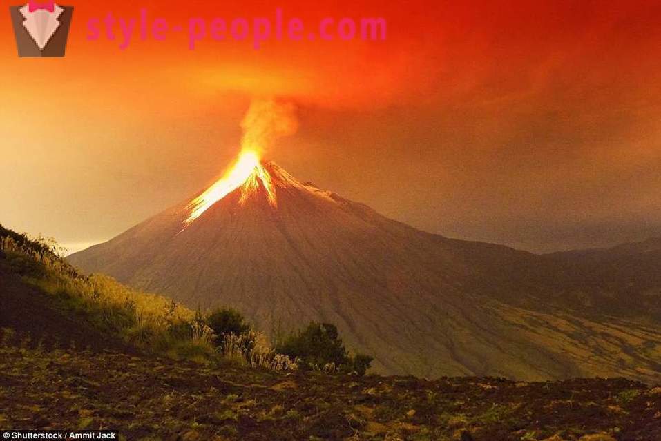 Spectaculaire vulkanen van de afgelopen jaren