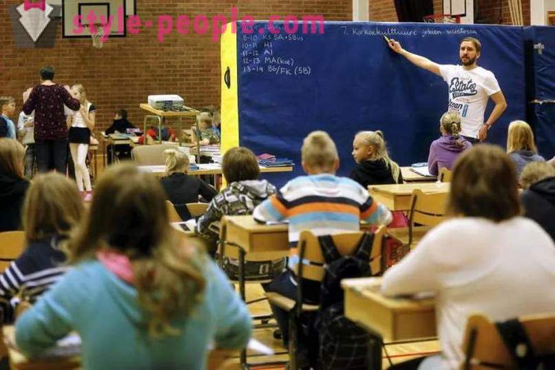 In Finland, hebben de scholen van de studie van een tweede landstaal afgeschaft