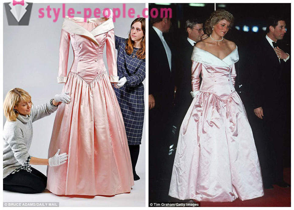 Beroemde jurken prinses Diana