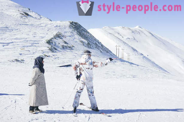 Wat gebeurt er in de skigebieden in Iran