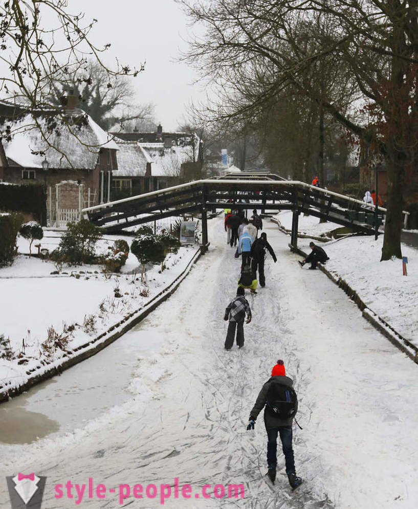 Het dorp met geen wegen in Nederland