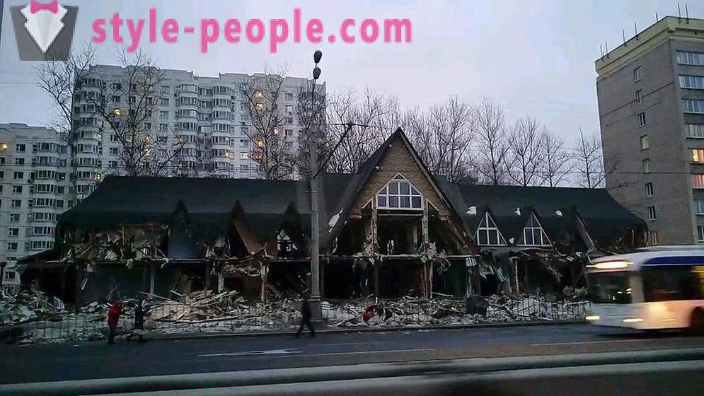 In Moskou, alles was afgebroken!