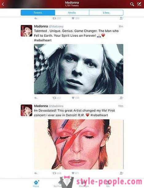 Fans afscheid van David Bowie