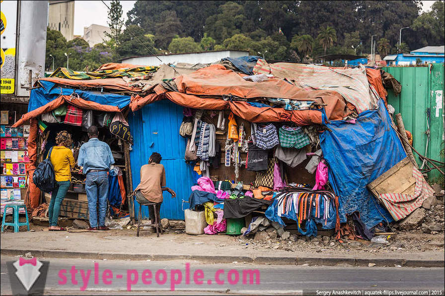 Addis Ababa - hoofdstad van Afrika