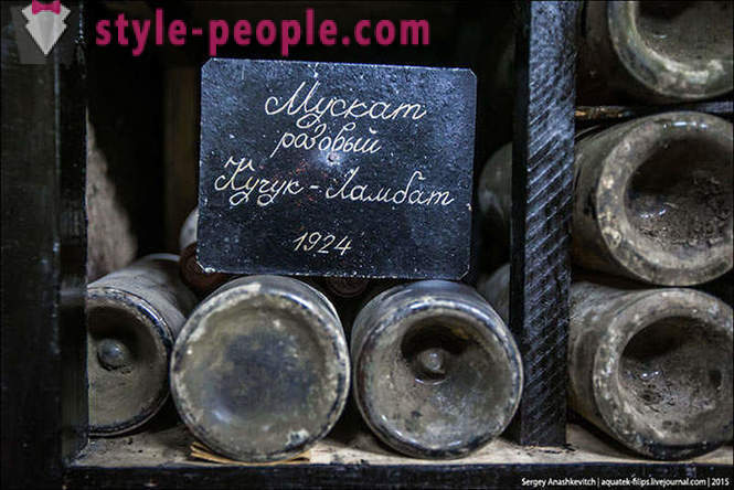 De beroemde Massandra wijncollectie