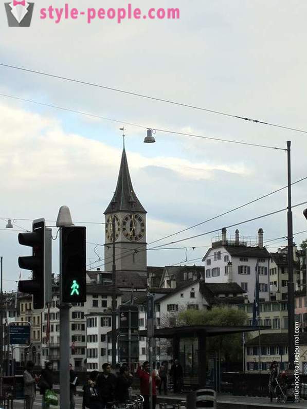 Een wandeling door de oude stad Zürich