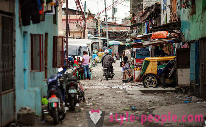 Het leven in de sloppenwijken van Manilla