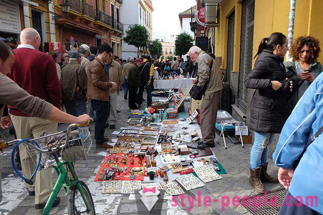 Progudka op de rommelmarkt in Spanje