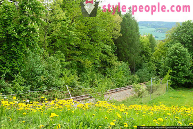 Travel Forest kabelbaan en steden in Saksen
