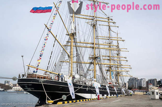 Excursie naar de Kruzenshtern legendarische zeilschip in Sochi
