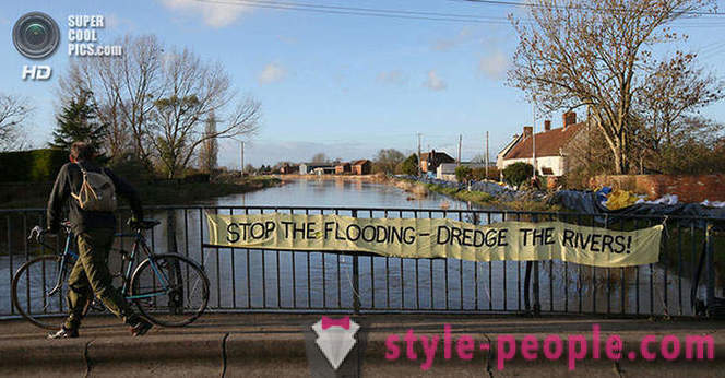 Overstromingen in het zuidwesten van Engeland
