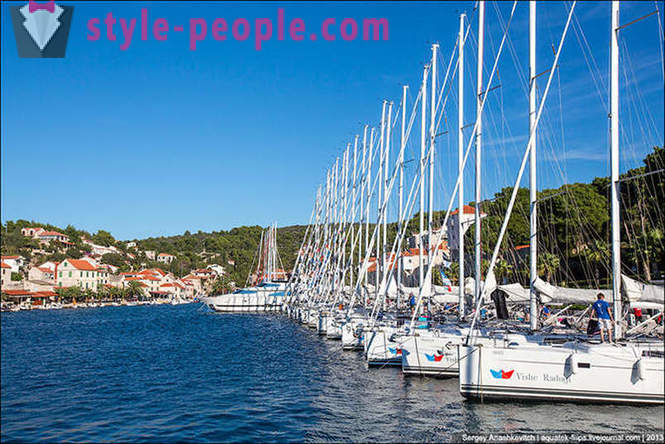 Plaatsen waar u wilt om terug te komen - jachthavens Kroatië