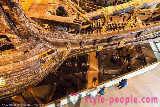 Rondleiding door het museum het enige schip van de zeventiende eeuw
