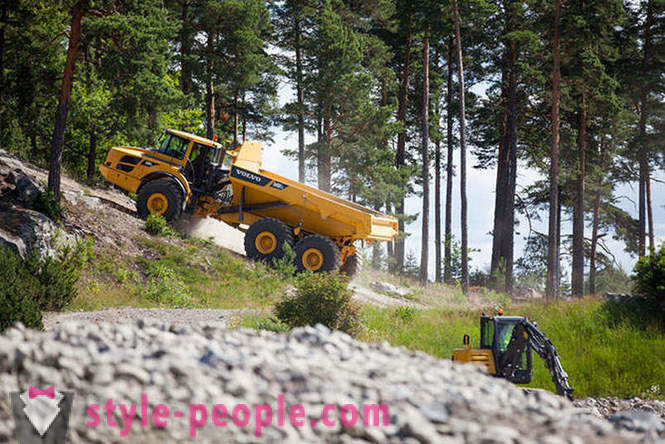 Polygon Volvo Construction Equipment in Zweden