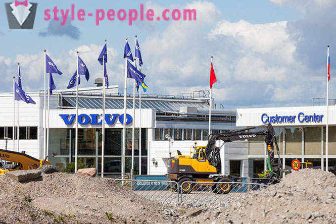 Polygon Volvo Construction Equipment in Zweden