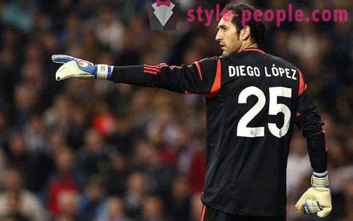 Doelman Diego Lopez voetbalcarrière
