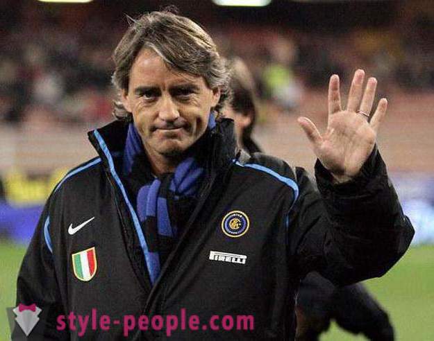 Italiaanse coach Roberto Mancini