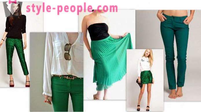 Kleur Emerald: wat goed kleren combineren
