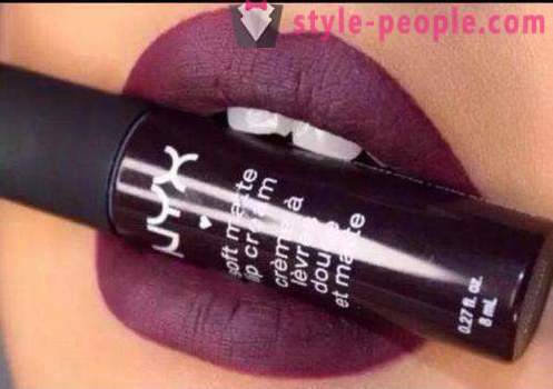 Nyx - lippenstift, maak een revolutie. Types en tinten
