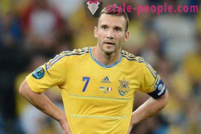 Football-speler Andriy Shevchenko: biografie, persoonlijke leven, sportcarrière