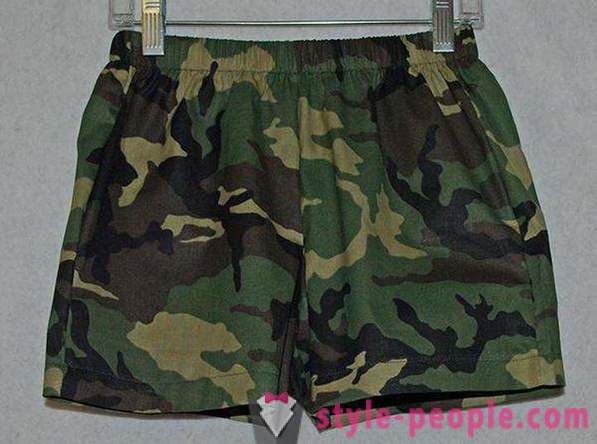Camouflage shorts - stijlvolle kleding voor echte mannen