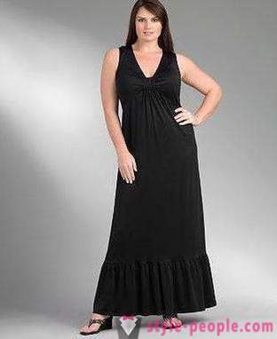 Modellen zomer jurken en sundresses voor zwaarlijvige vrouwen boven de 40 (foto). Modellen en patronen van lange zomer jurken
