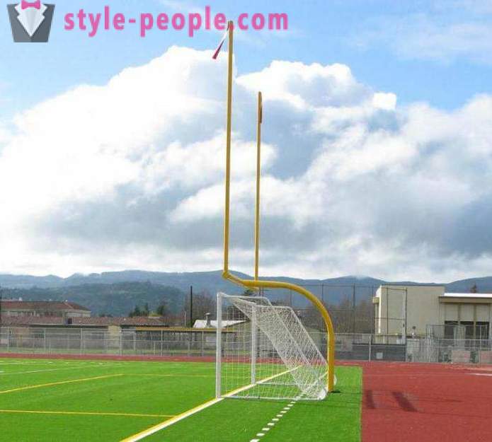 Wat is de grootte van een voetbalveld doel standaard