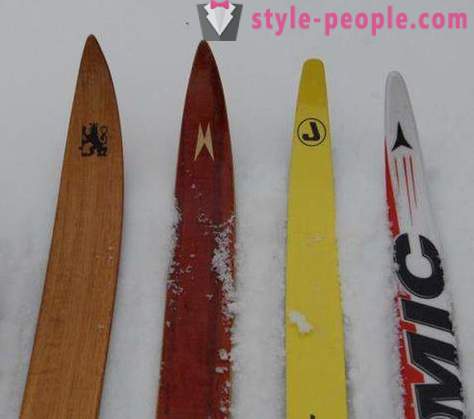 Ski's voor het schaatsen slag: de juiste keuze, de voorbereiding