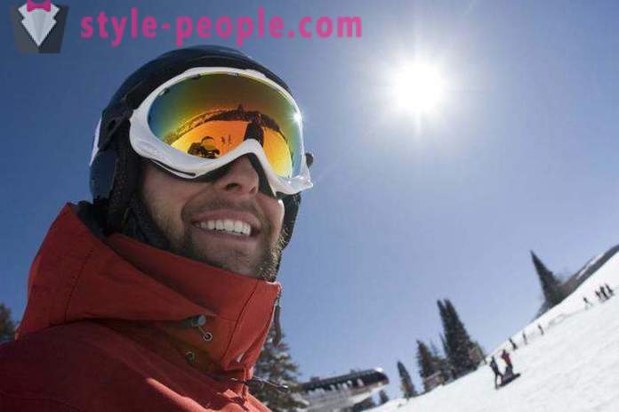 Goggles Ski: hoe te kiezen. Punten voor het skiën